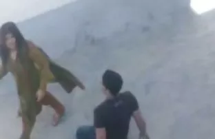 XXX A girl in a bikini